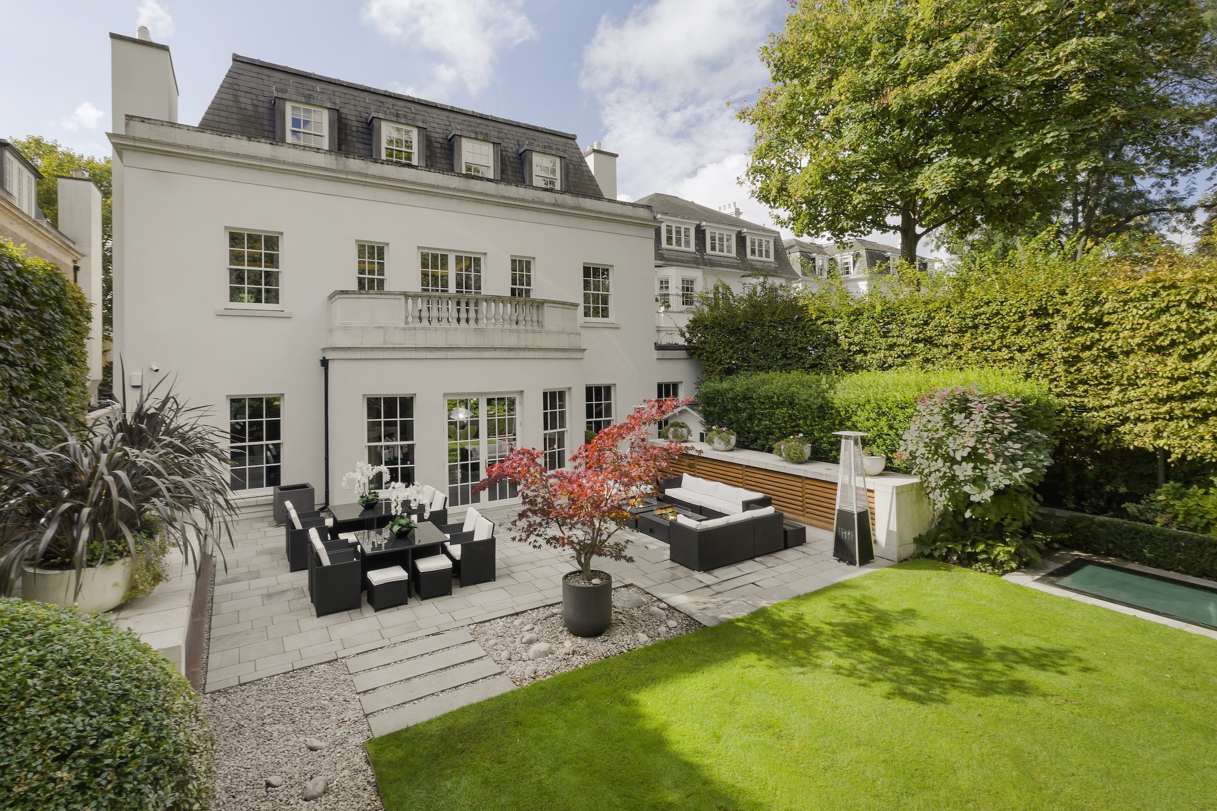 Striking family home in the heart of St John's Wood property photography